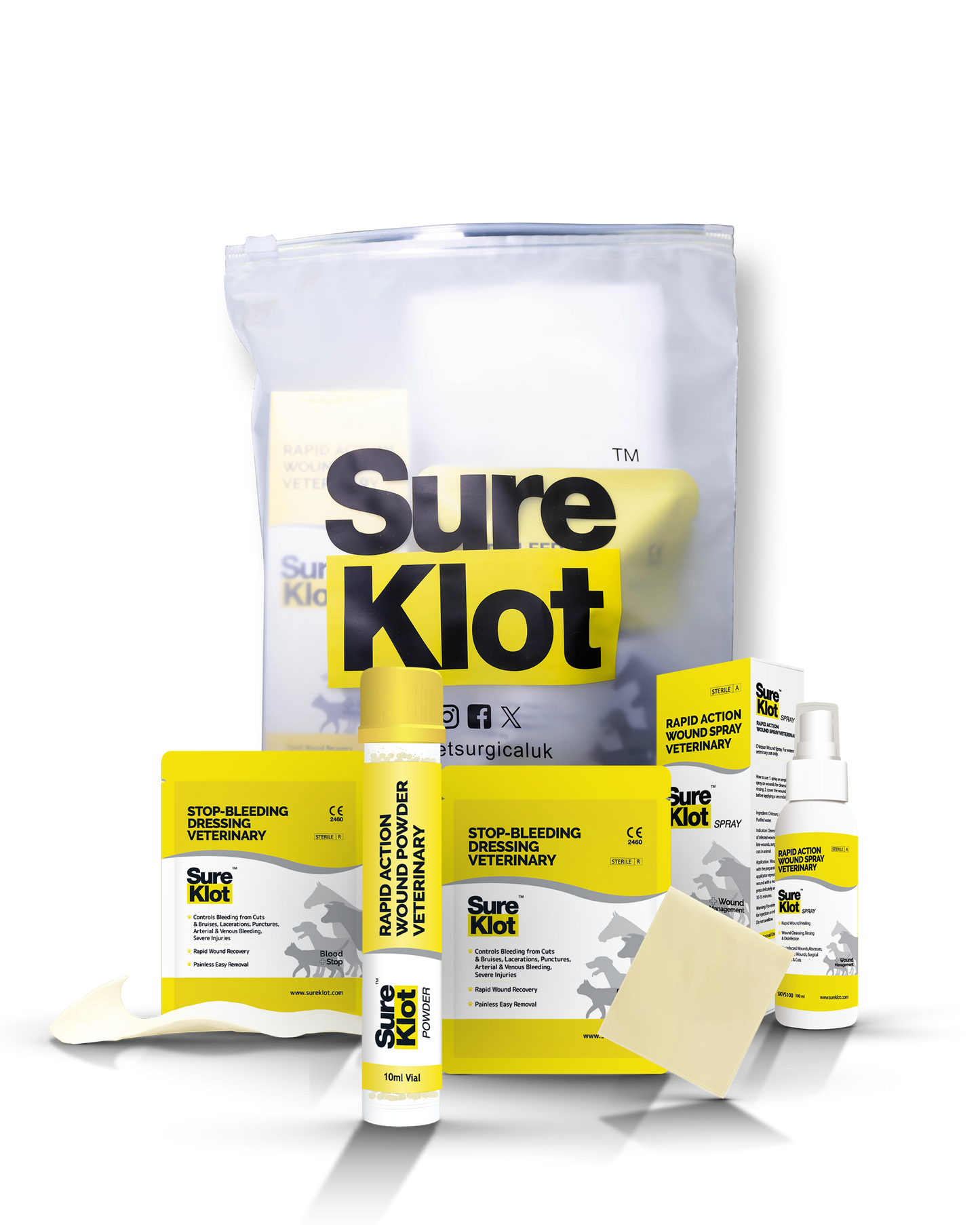 SureKlot™ Animal Emergency Bleed Pack